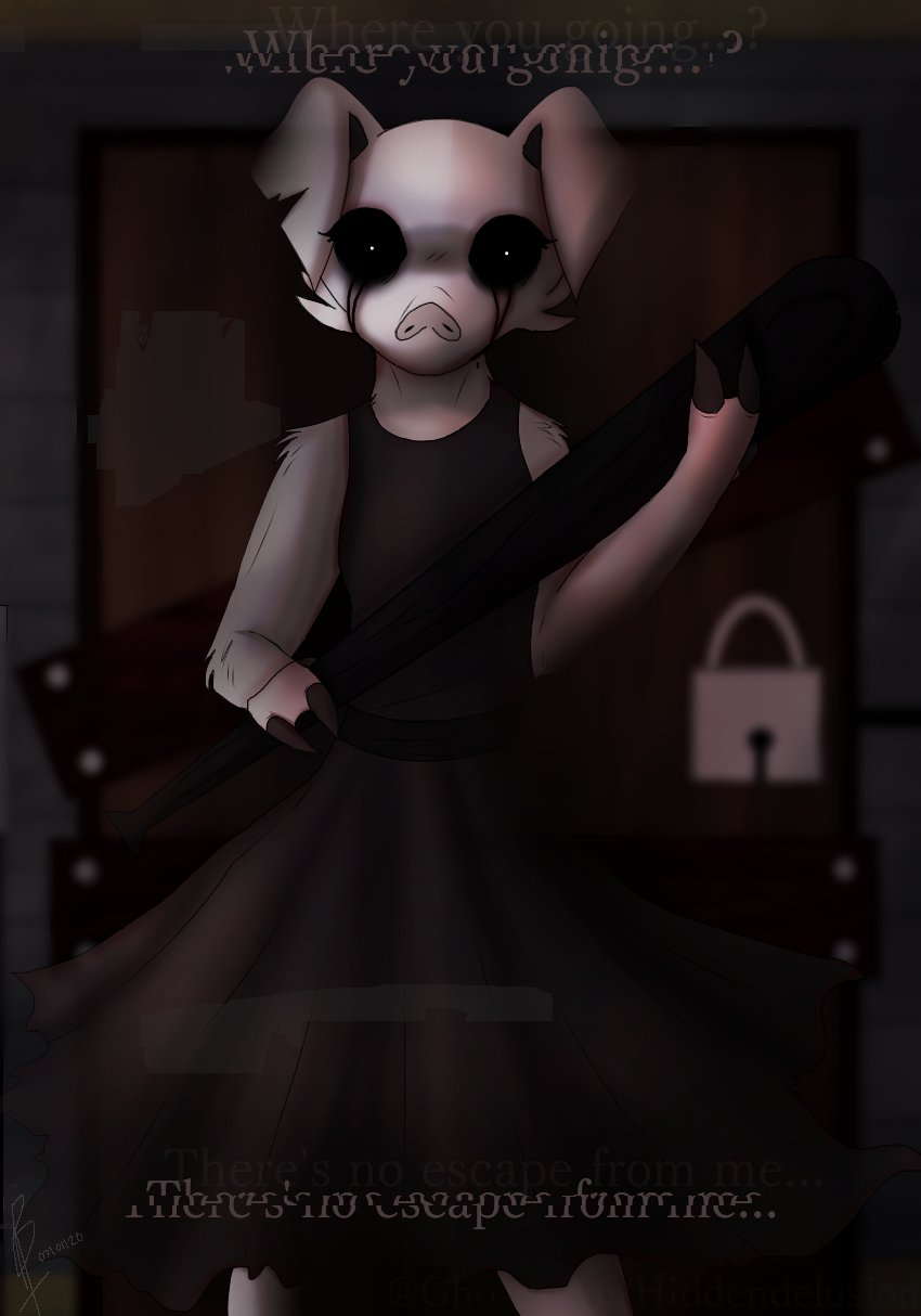 PiggyFamdom on X: also made free model ghost piggy not memory but here it  is. thank you the people in roblox piggy commnitty sever of discord for  helping @discord @RobloxpiggyN  /