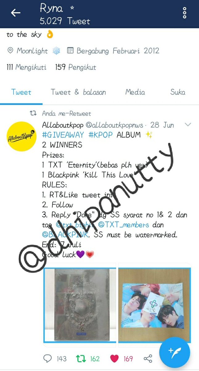 dhipaNutty's tweet photo. @allaboutkpopnws @TXT_bighit @TXT_members @BLACKPINK Done @TXT_members @TXT_bighit @ygofficialblink https://t.co/FEe6VftBer