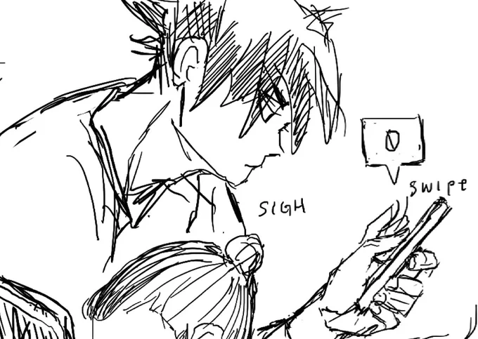 Meanwhile... poor kuroo is definitely lonely. That's rough buddy. 