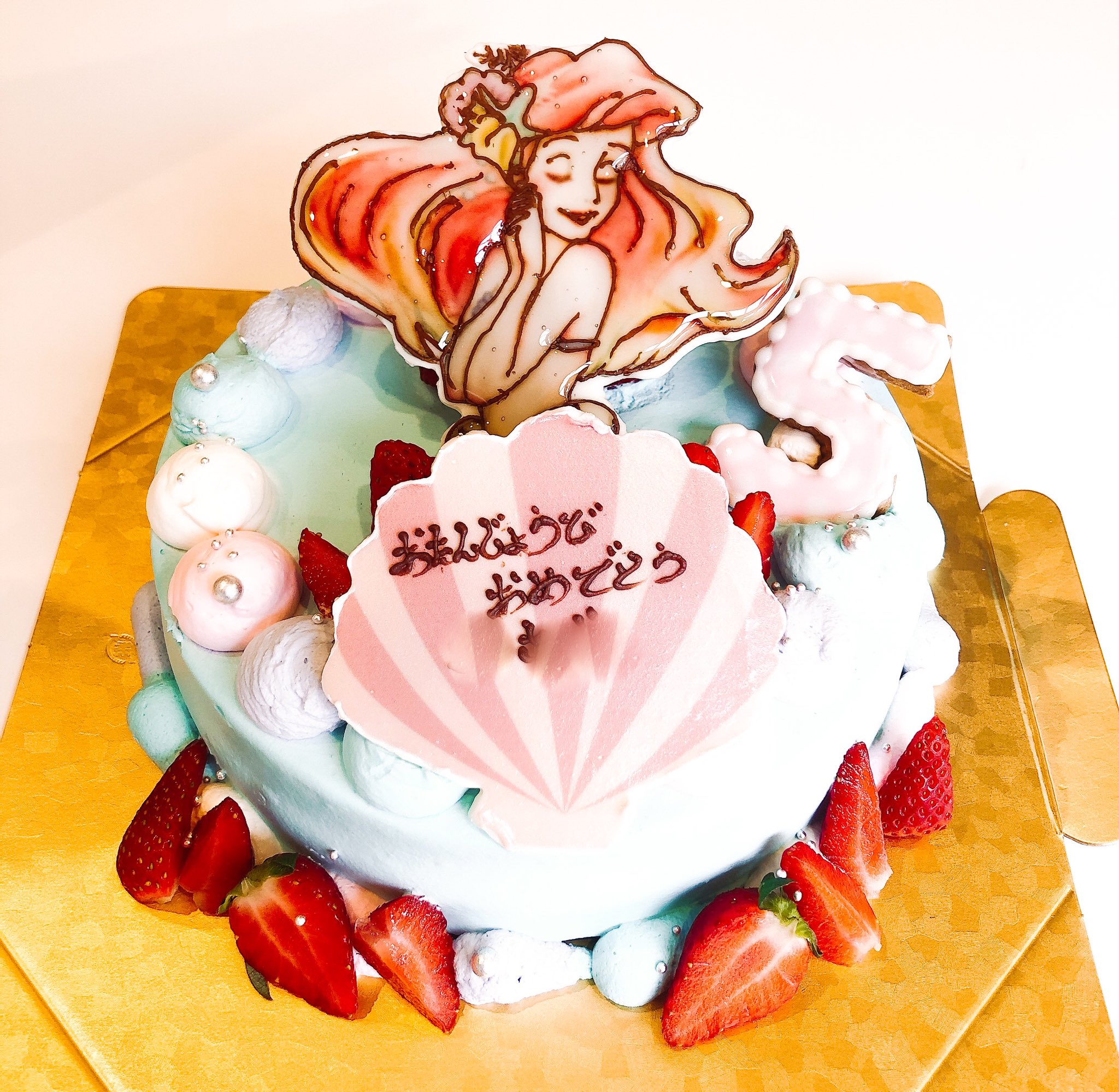 Twitter 上的 半じゅくち ずのお店 洋菓子の家ｍｉｍｉ ケーキの中からアリエル これは嬉しいお誕生日ケーキになりそうですね Mimi デコレーションケーキ オリジナル T Co 85nwsj6250 Twitter