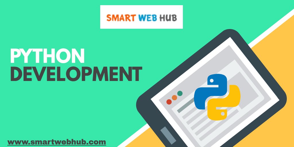 smartwebhub's tweet photo. Python Development
https://t.co/J7jAHpdMRH

#python #programming #pythonprogramming #machinelearning #code #pythoncode #developer #smartwebhub https://t.co/k5Dj6Yov2t