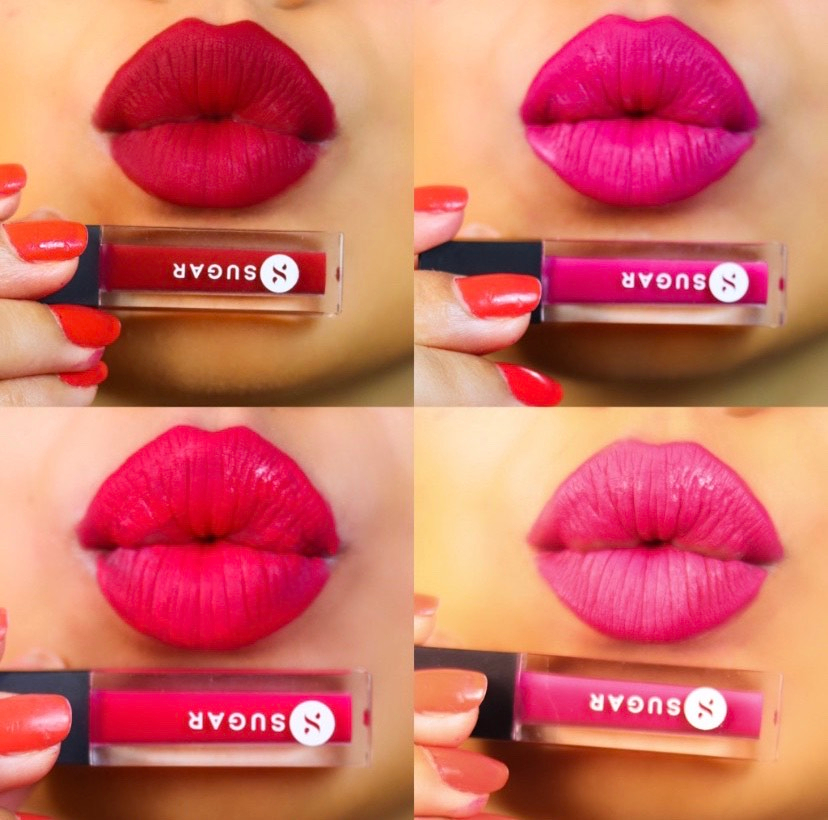 trySUGAR's tweet photo. Get pouting with the Smudge Me Not Minis Set in Pink. π
Inframe: @shubhangi_anand__
β
#LipsLoveSUGAR #LipstickSwatch #HighFiveSUGARTurns5 #Makeup #StayHome #StaySafe https://t.co/y9SKXE8PHm