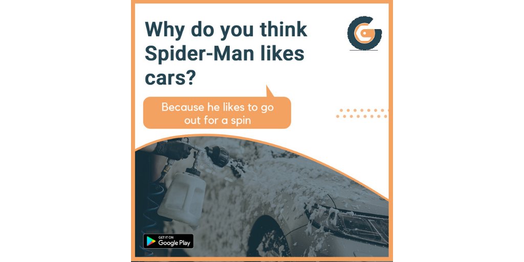 Gaadimancars's tweet photo. And when a superhero like Spider-Man has car trouble do you who he trusts? The one and only car superhero…GAADIMAN!

DOWNLOAD THE APP NOW!

Link: https://t.co/sGs3QVGGHF

#gaadiman #gaadiwalasuperhero #gaadimancars #cartrouble #carservices #carmechanics #cleancar #hyderabadindia https://t.co/4QRgqxx8W7