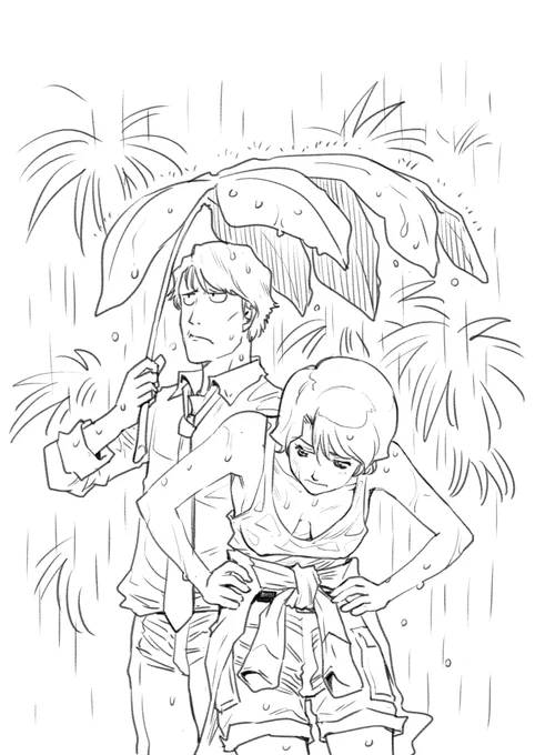 本日のラクガキ。
ジャブローも早く梅雨明けしてほしい… 