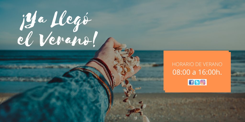 TensolE's tweet photo. Os informamos que nuestro horario de verano será de 08:00 a 16:00h. 

#FelizVerano

👁️no olvides tomar las medidas necesarias de distanciamiento social y el uso de la 😷
Y, como siempre, sé cuidadoso con el 🌍
 
We💚renovables
We💚energía solar https://t.co/j7qMFv49aa