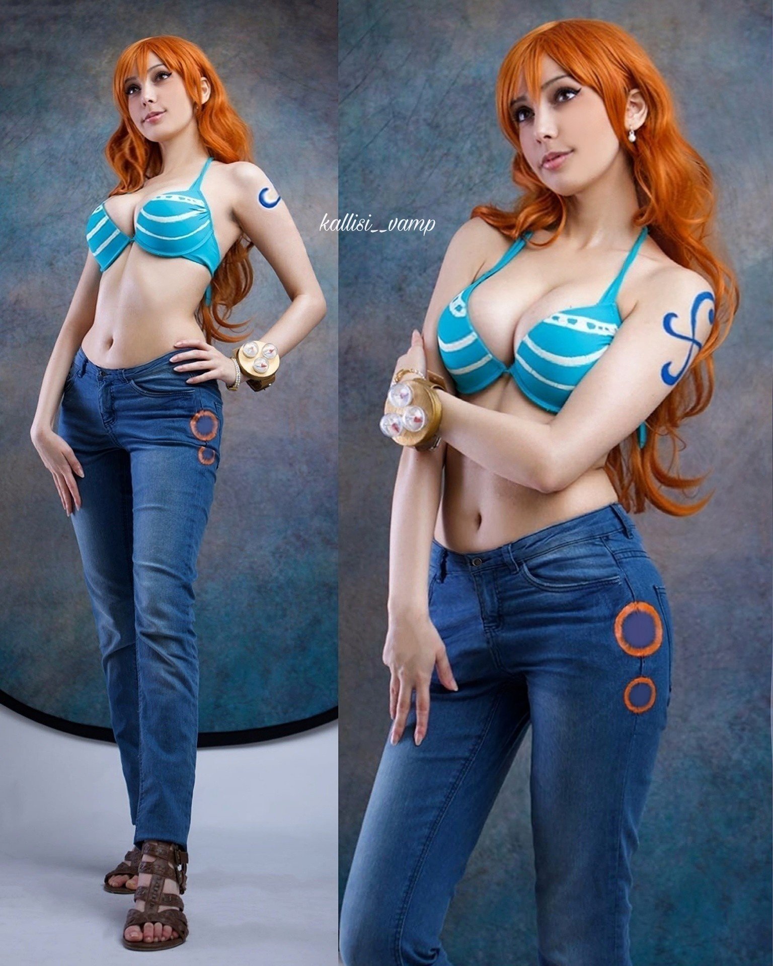 Kallisi_vamp on X: Nami cosplay 🕦🍊❤☺ WHO is your fave female character  from one piece?? For me it's definitely Boa Hancock & Nami ♡ 》My Instagram  ac: kallisi__vamp t.cocQCJnPZKst Pic: @VKoenigsmarck @MiccostumesN  @