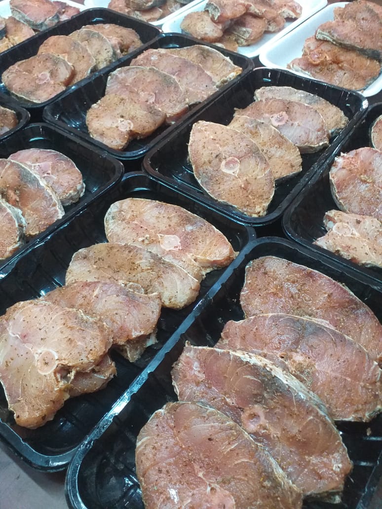 AghaSabir's tweet photo. Marinated #indiansalmon. Bcoz u need to eat the fish throughout the year mainly Because of nutritional values.
Its always a good time to invest in yourself and whats a better investment than a healthy food?
Order now exclusively at #rahbarskitchen
Call/text/WhatsApp 03212426569 https://t.co/kS4ABIDyLP