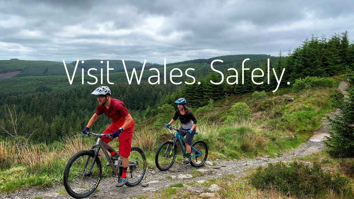 #Wales is looking forward to welcoming visitors back on two wheels from today 🏴󠁧󠁢󠁷󠁬󠁳󠁿

Please be mindful and respectful of communities you are visiting, it’s also the first time people have been allowed to travel freely in Wales since March. 🙏

Have fun, #VisitWalesSafely #mtb