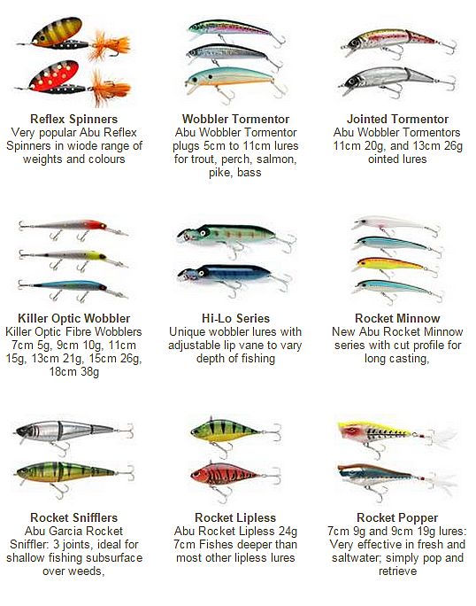 Fly Fishing Tackle on X: #abu_garcia #fishing_lures Just some of