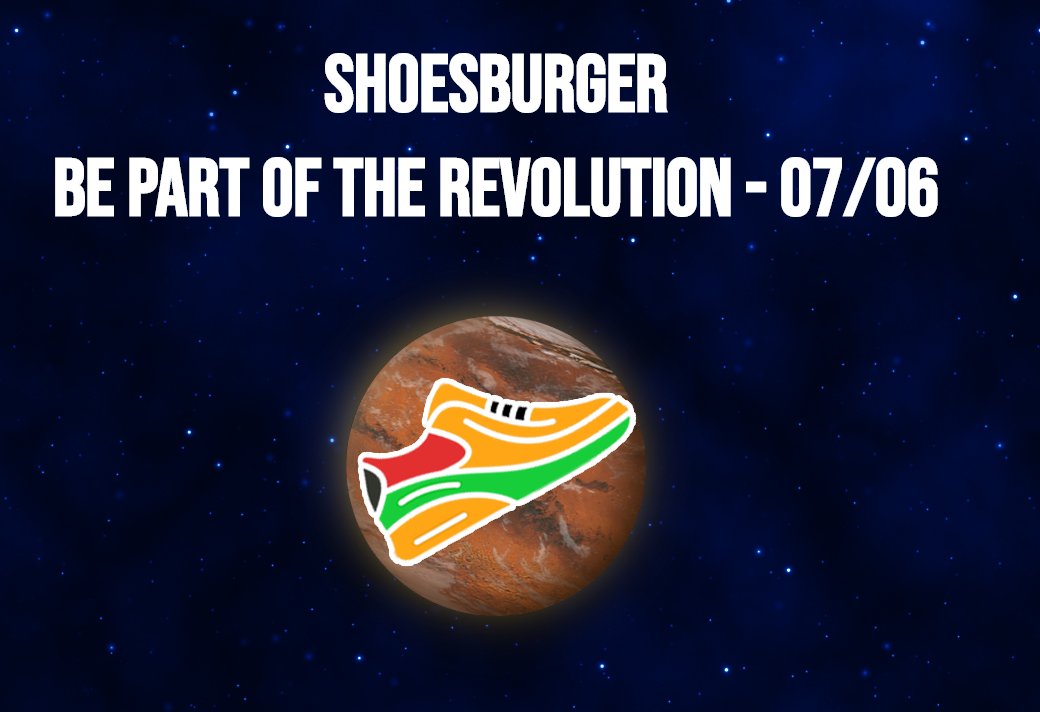 shoesburger's tweet photo. The big day arrived. 🍔🥳⏰ https://t.co/bUrzQlYxHg