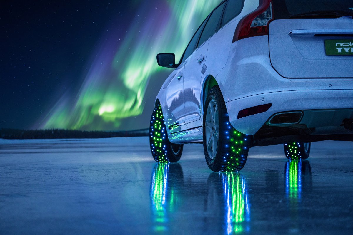 NokianTyresCom's tweet photo. #Smarttires are coming! Future refrigerators can order new milk when you are running out - the same can happen with worn #tires. As your tires wear down, sensors can notify first you and then the tire shop. Read more from our Newsroom: https://t.co/DNsgoNkANb #tyres #technology https://t.co/wIIIqCakF9