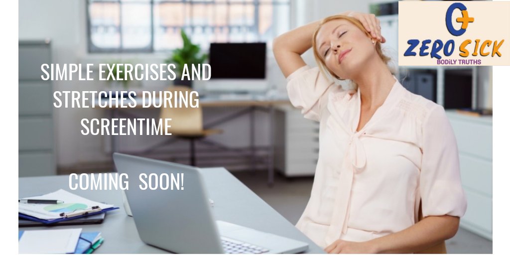 Zerosick_'s tweet photo. Screen time - Health tips
#screentime #digitaloverload #selfcare #eyestrain #computervisionsyndrome #digitaleyestrain #visionproblems #eyefatigue #computerstrain #visionrisk #stretching #musclefatigue #musclestrain #neckpain #shoulderpain #backpain #stretchyourarm #muscletension https://t.co/NpJRg9LXjC