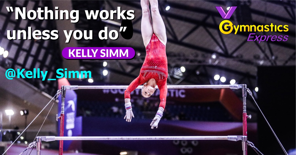 GymXpress's tweet photo. Wise words from @Kelly_Simm - "Nothing works unless you do" ✊🤸🏽💜 https://t.co/pCE6NCLz91 #gymnasts #gymnastics #gymnast #gym #gymnasticsexpress #gymnasticsfun #lovegymnastics #artisticgymnastics #gymmotivation #teamgb #mondaymotivation #KellySimm #motivation https://t.co/WxNEoCwqHZ