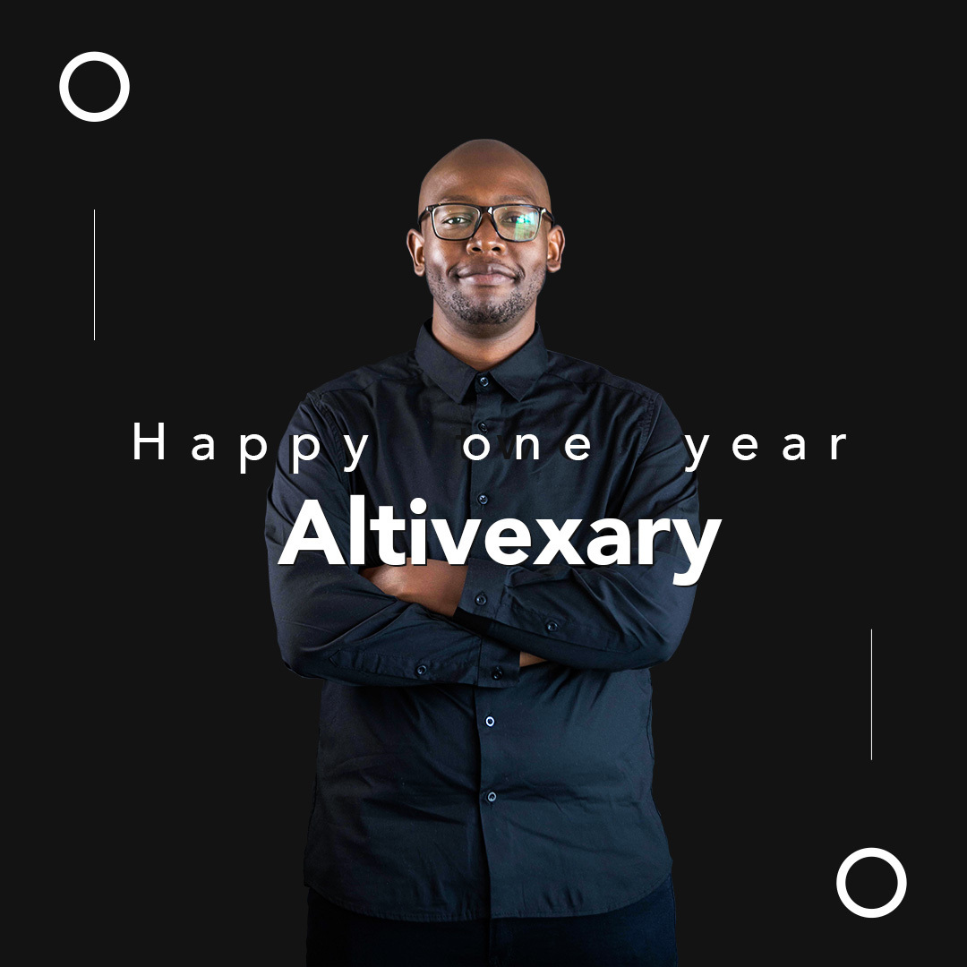 altivex_studio's tweet photo. It’s our Digital Designer Nhlangano's one year #Altivexary! Thank you for everything you do - from the laid back laughs, to the office DJing, to the late nights spent creating magic. We appreciate your commitment to excellence, today and every day!

#Designer #Creative https://t.co/uOQFRJOFRo