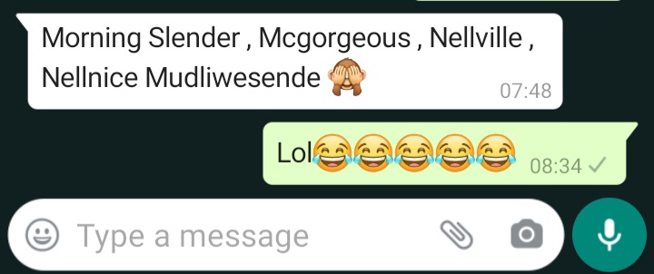 Morning text of the year😏. Ngi vuswe yilento🤣🤣🤣🤣