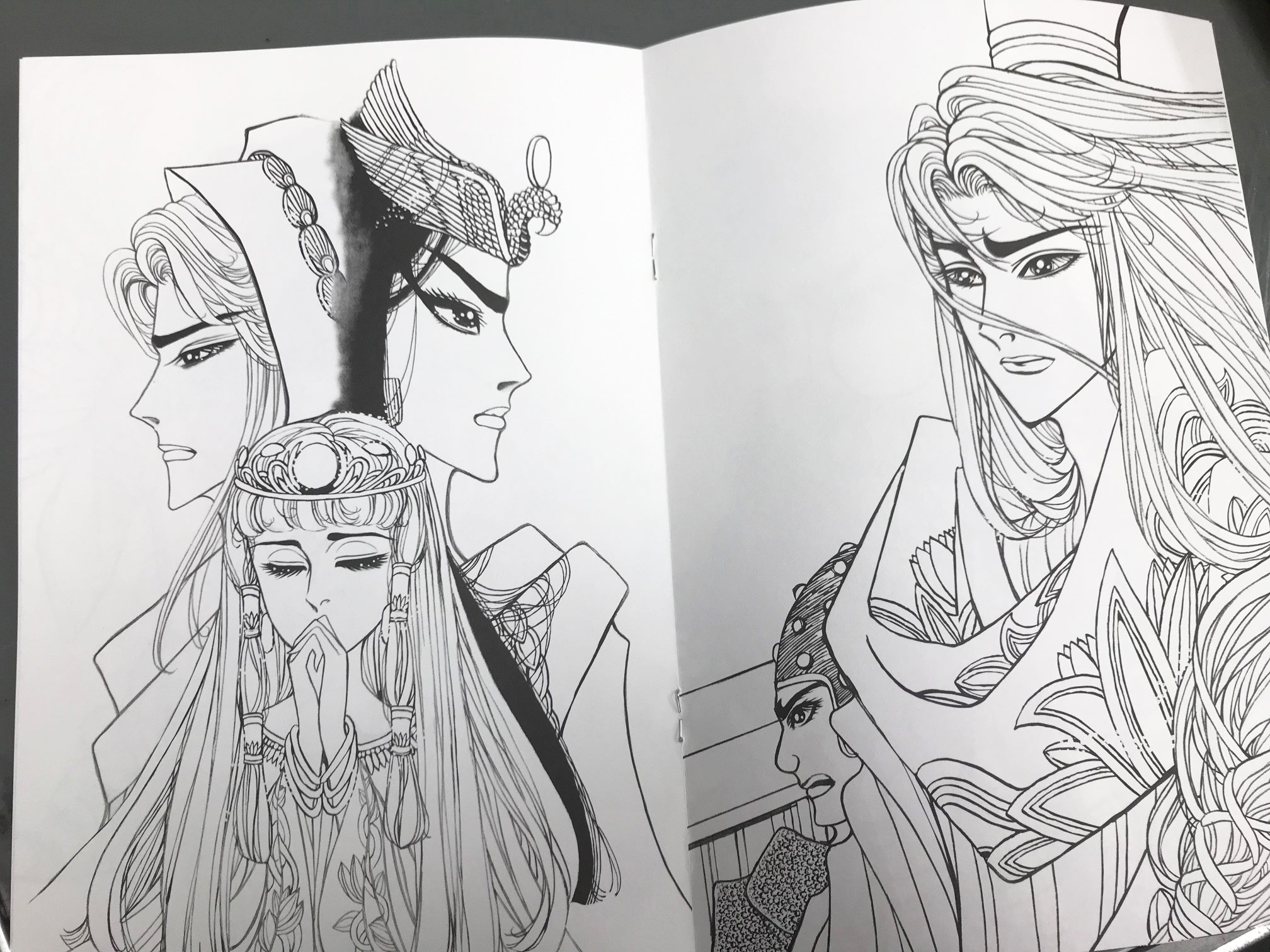 月刊プリンセス編集部 特別ふろく 細川智栄子あんど芙 みん 王家の紋章 ロイヤルぬりえ ステイホームを楽しく過ごそう 豪華賞品が当たるぬりえコンテストも開催