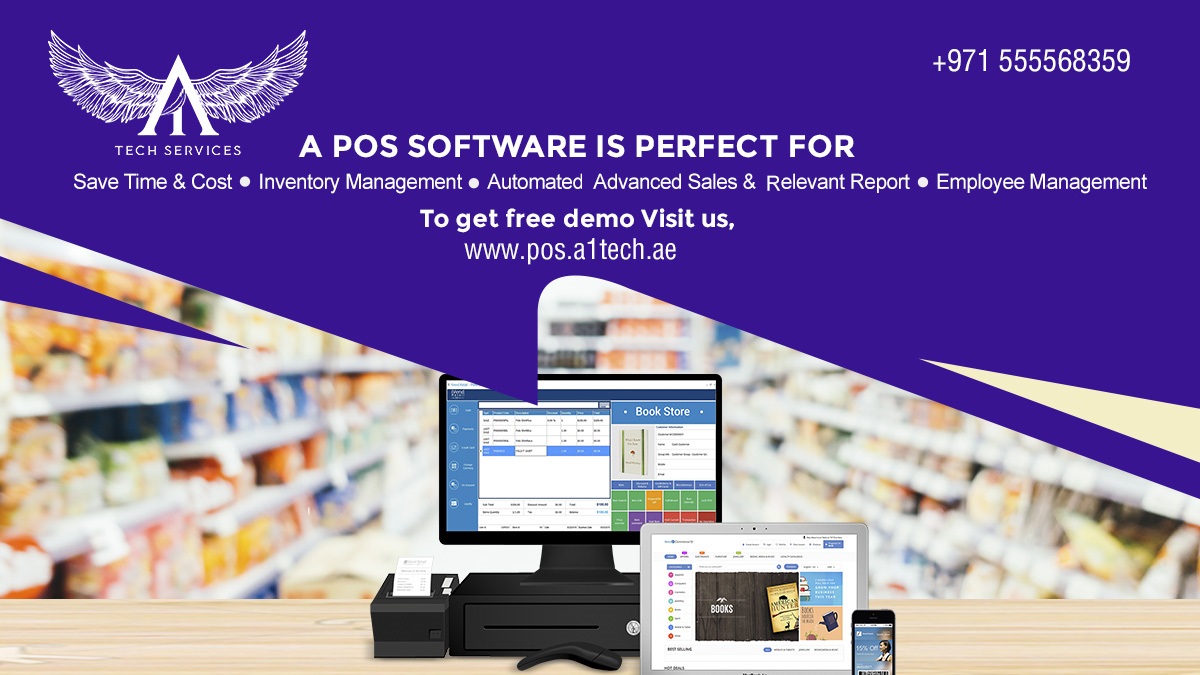 A1TechServices1's tweet image. A POS software is perfect for
✅Save Time &amp;amp; Cost
✅Inventory Management
✅Automated Advanced Sales &amp;amp; Relevant Report
✅Employee Management
Visit Us:a1tech.ae
To Get Free demo:pos.a1tech.ae
#techsolutions #POS #A1tech #Inventory #storemanagement