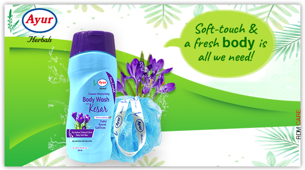 ayur_herbals's tweet photo. With the natural extracts of Neem, Tulsi, and Kesar, Ayur Herbals Tulseem Moisturizing Body Wash with Kesar discards bad body odor and other skin impurities leaving you fresh.
Shop online at: https://t.co/6gGGmR2sPT
#bodyshower #bodywash #bodywashes #bodycare #AyurHerbals https://t.co/OIQ6tPH0w9