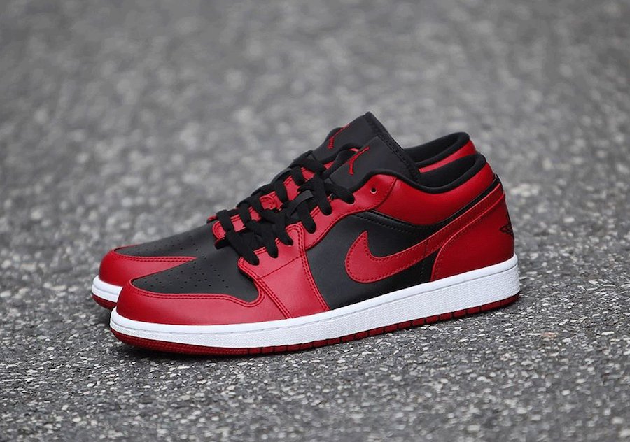 air jordan 1 low reverse bred