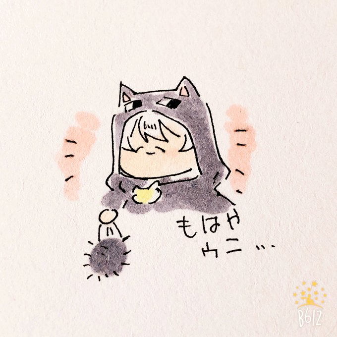 「猫口 猫耳パーカー」のTwitter画像/イラスト(古い順)