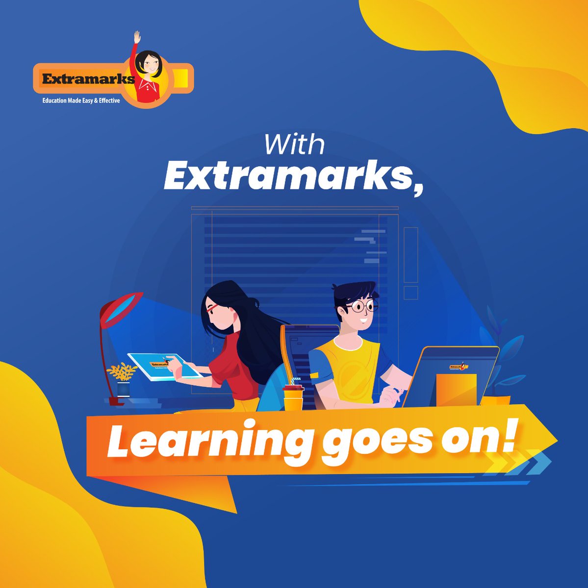 Extramarks's tweet photo. A happy Monday to all of you! Our Live Classes are enabling learners in all parts of the country through Extramarks digital platform. With us by your side, learning surely goes on!
#Extramarks #LiveClasses #OnlineClasses #OnlineLearning #Sessions #RecordedLectures #WeeklyTests https://t.co/Oh6dtvd6GD