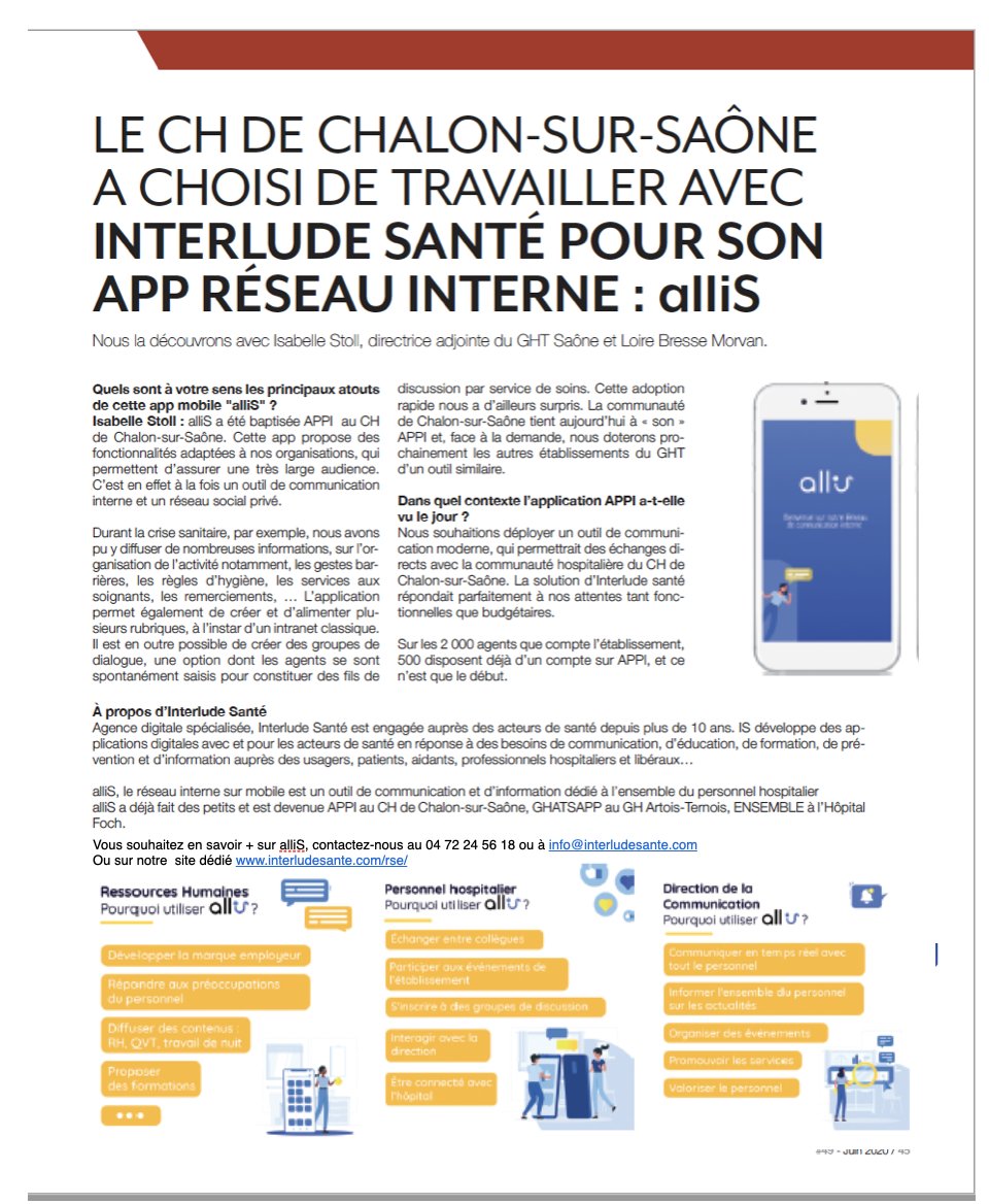 Interlude Santé tweet media