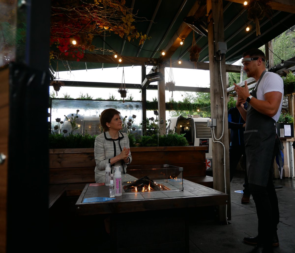 First Minister tweet media