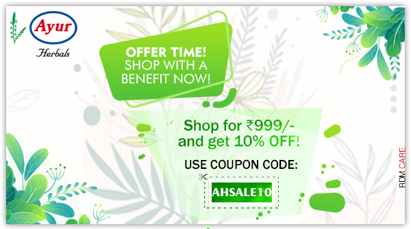 ayur_herbals's tweet photo. Shop Ayur Herbals with a benefit! Shop for ₹999/- and get 10% off! Use coupon code: AHSALE10 and grab this offer before it gets too late. Hurry up, shop now! Shop online at: https://t.co/6gGGmQKRYl
#Ayur #Ayurherbals #Goherbal #Swadeshi #GoLocal #offer #Lockdownoffer #Summersale https://t.co/hDRrwTsOed