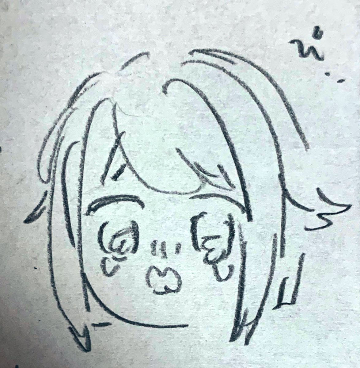 なんか紙の隅にいたしののん 