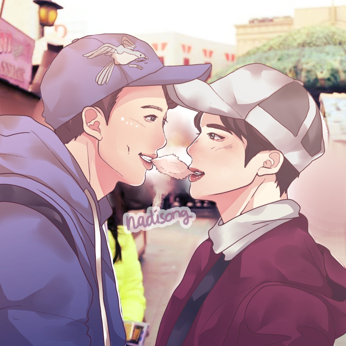 unknownlalachi's tweet photo. Terimakasih suamiku💕 #랩진 #Namjin #namjinfanart https://t.co/X8xGljCUcz