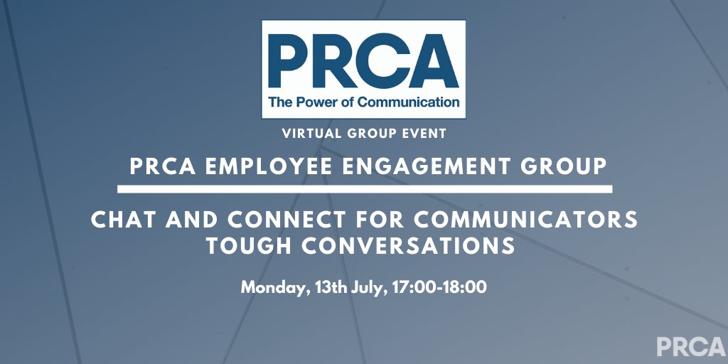 Workingcomms's tweet image. On Monday @Annabel_Dunstan &amp;amp; @LiamFitz are hosting an hour of discussion about tough conversations for #EmployeeEngagement peeps for the @PRCA_UK - Details &amp;amp; sign up here prca.org.uk/event/4221/prc…