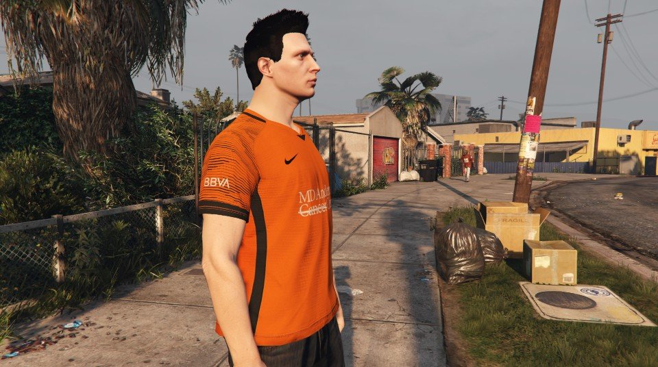 EOchoa_8's tweet photo. Last night, I finished the 2020 @HoustonDash home jersey for #GTAV multiplayer peds. I want to give credit to @amin_sayoud for his 2018 Red Bull Salzburg pattern that is also used by the Dash on the sleeves. 

#DashTFOn #DashInUtah #HoldItDown https://t.co/VaEfDSHSQQ