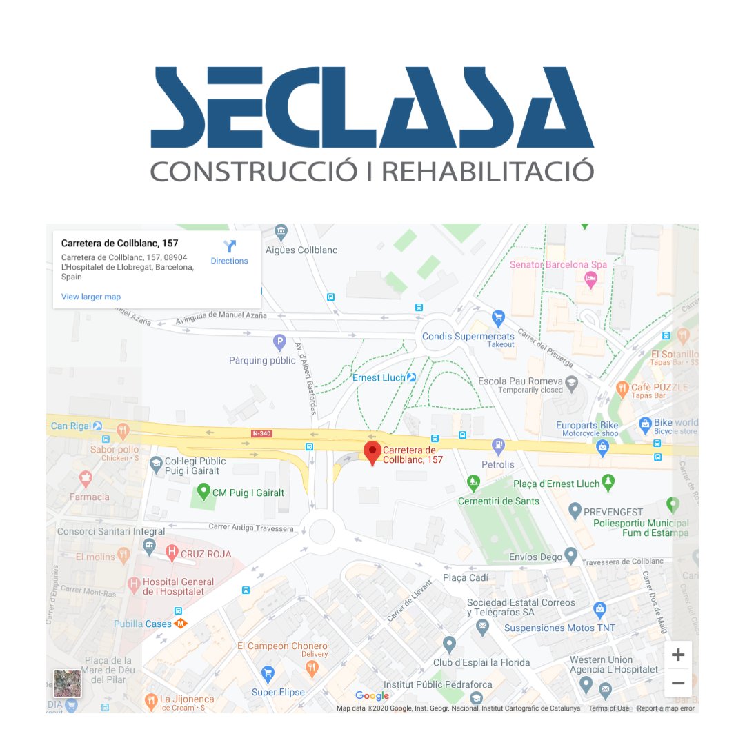 ¡Buenos días! 🌞 A partir del 10 de julio podrás encontrarnos en esta nueva dirección. 💥 Nos cambiamos con el objetivo de mejorar, ofreciendo el mismo servicio de siempre, en un espacio mucho más amplio y confortable 😍

#Seclasa #FelizLunes #NuevaOficina