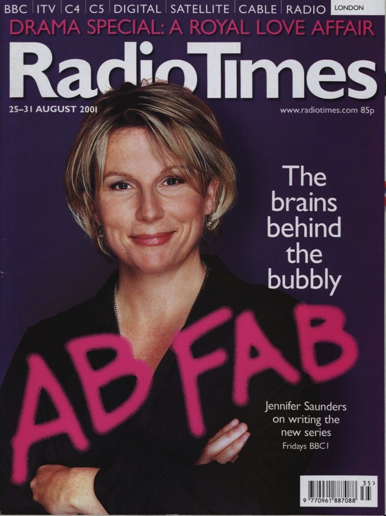 Happy birthday to Jennifer Saunders. 