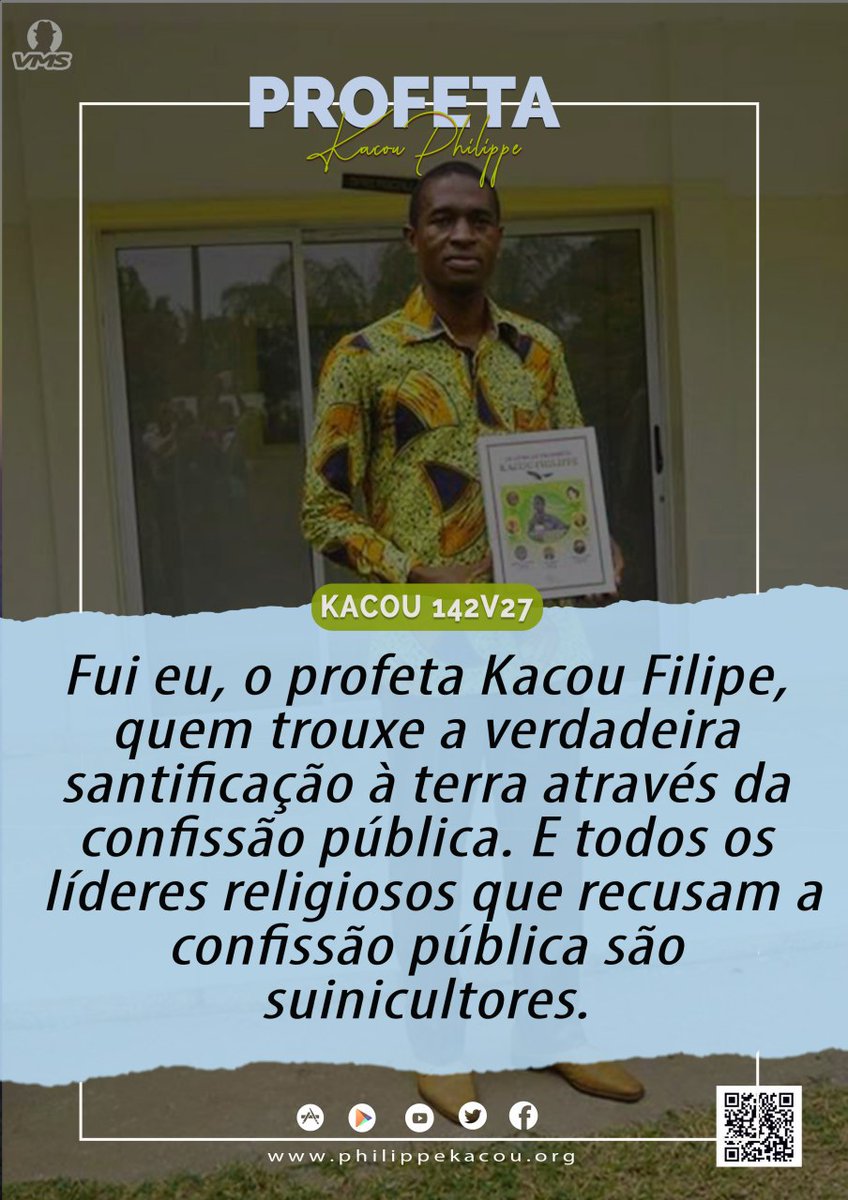 brouabe's tweet image. 🇵🇹#Baixem: O aplicativo. "Profeta Kacou Philippe (Oficial)" no Google Play ou App store ou prophetekacou.pt.aptoide.com/app ou acesse: philippekacou.org/pt