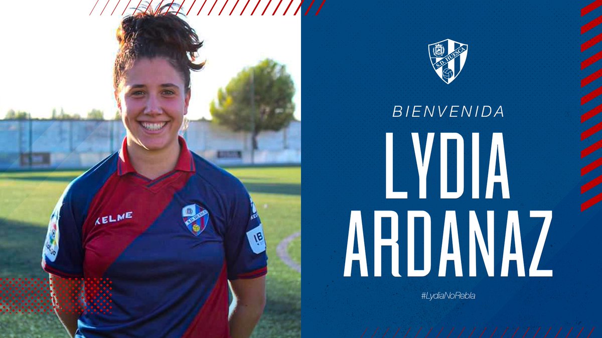 SDHuescaFem's tweet photo. 📝 PRIMER EQUIPO | La jugadora navarra @lydiaardanaz, que llegó la temporada pasada al Filial azulgrana procedente del Osasuna, nueva jugadora de la primera plantilla.

🤝 Lydia Ardanaz
⚽️ Centrocampista  
📍 Navarra, 2001
🆙 Filial 

➕ INFO > https://t.co/AI8OHRbmL1 https://t.co/3iZ1O9msqK