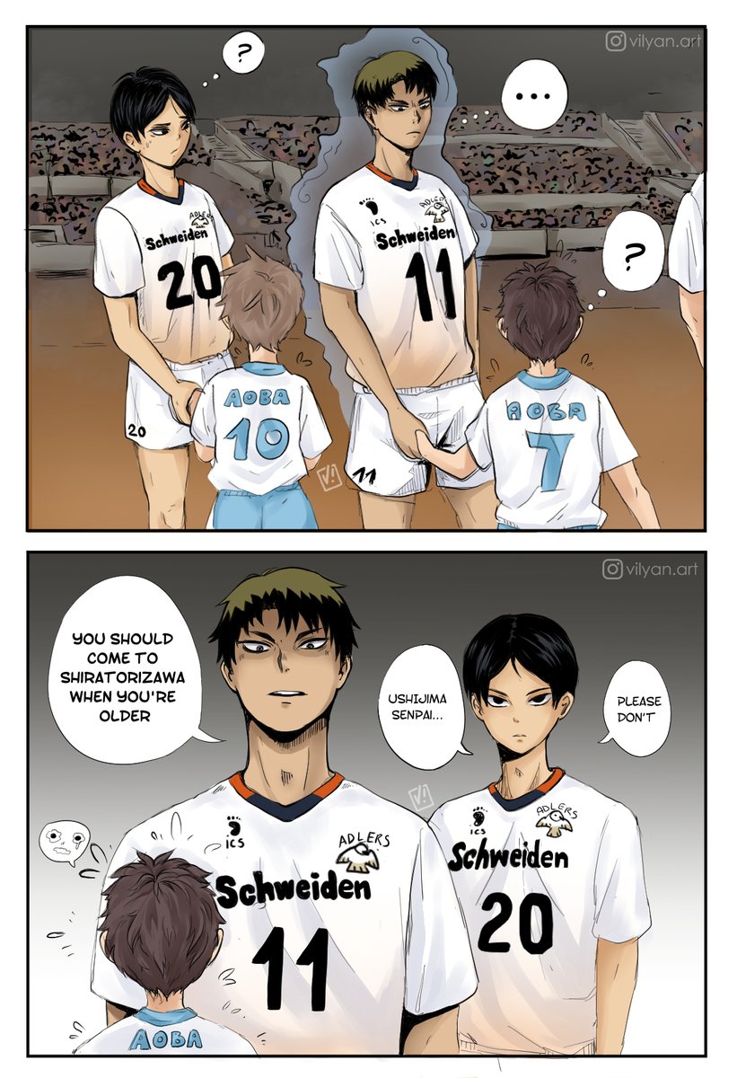 Aoba Junior League may brings bad memories but the past is past. It's time to move on, Wakatoshi.
After rereading chapter 379. 
#haikyuu #ushijima #ushiwaka #Kageyama #kageyamatobio #haikyuumemes 