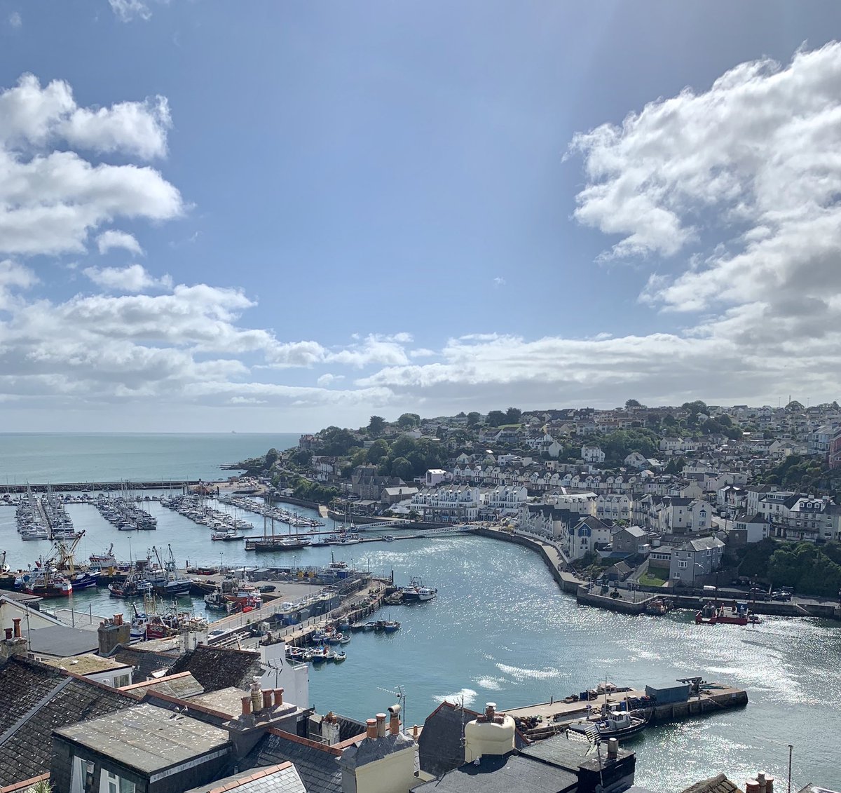 Webbers12's tweet image. Lovely weekend away in Brixham, Devon. Stunning place ☀️🚶‍♀️