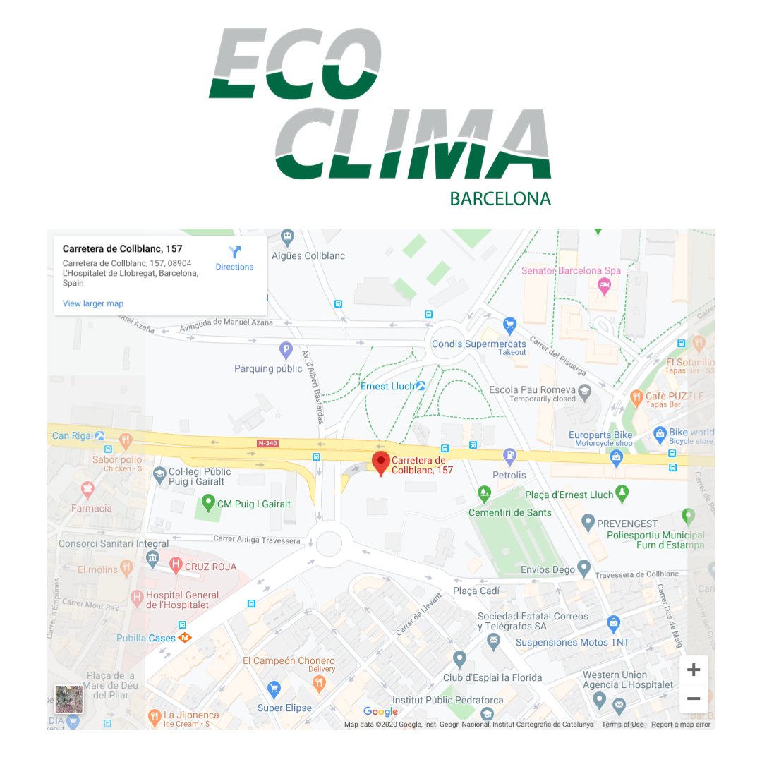 Ecoclima_bcn's tweet photo. ¡Buenos días! 🌞 A partir del 10 de julio podrás encontrarnos en esta nueva dirección. 💥 Nos cambiamos con el objetivo de mejorar, ofreciendo el mismo servicio de siempre, en un espacio mucho más amplio y confortable 😍

#EcoclimaBarcelona #FelizLunes #NuevaOficina https://t.co/2H2s2NPV13