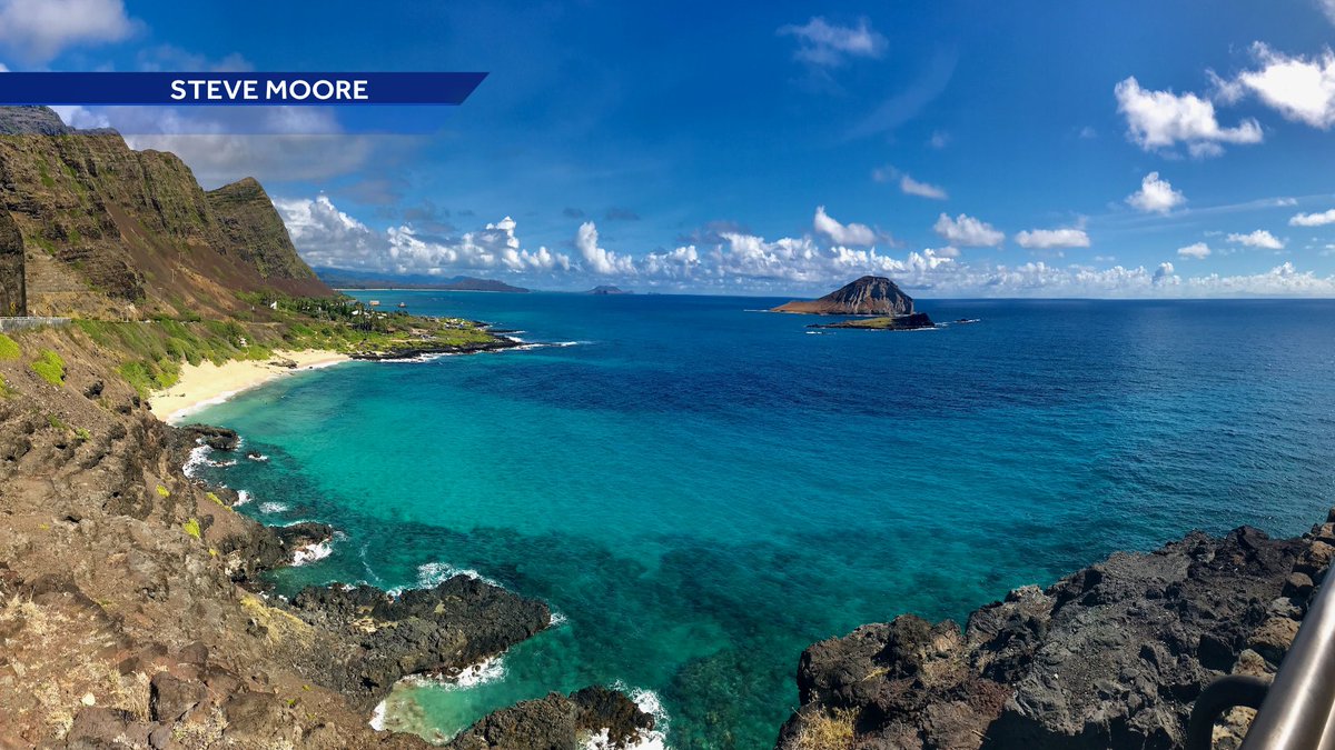 Steve Moore shared this island pic taken from Makapu'u this morning. Be sure to tune in for KITV 4 Island News at 10 to get the Monday weather forecast and see more island pics.