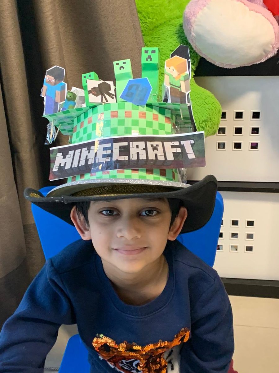 BangeraSharad's tweet photo. Happy Hat 🎩 day #happyhatday @GMA_Primary @DavidMonisha https://t.co/ZVStQZgXYG