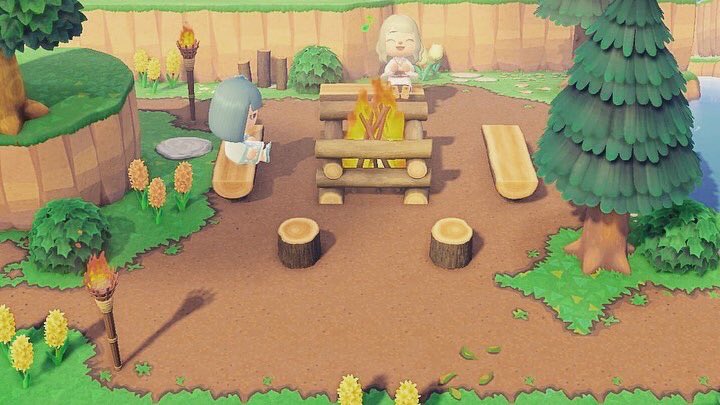 Celimira1's tweet photo. Celli visit me and we took some pictures at my campsite 🥰
Slowly my island become more and more comfortable, it makes me happy ☺️
-Sammy
#acnh #animalcrossing #animalcrossingnewhorizons #acnhinsp #acinspo #acislands #acnhislands #animalcrossinginspo #animalcrossingislands https://t.co/VFCBXe8xj3