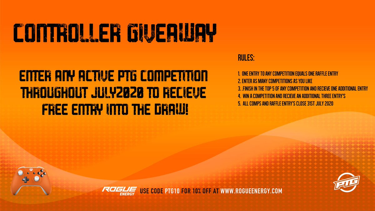 PTGforza's tweet image. Day 188 of #project2020

Need a new custom controller?

It doesn't matter if your a racer, painter, tuner, photographer or tweeter, everyone has the opportunity to enter!

Retweet this and follow @PTGforza &amp;amp; @DeathofHope to gain one entry into the draw!

Good luck!