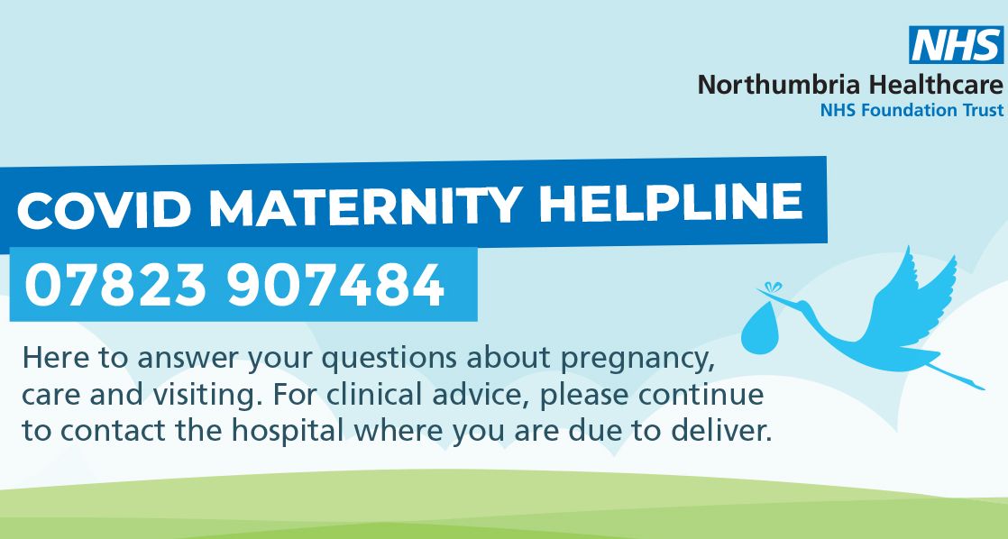We are continuing to do all we can to support pregnant women as this time and have set up a COVID maternity helpline on 07823 907484📞 

9am-4pm, Monday-Friday, where you can get your questions answered relating to pregnancy, care and visiting🤰