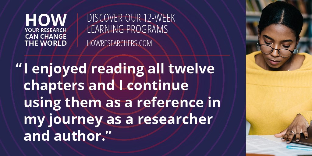 tandfonline's tweet photo. We love hearing how the How Researchers online learning programs are making an impact on researchers' lives and their careers.
Here is what one researcher had to say about their experience👇
Find out more at https://t.co/kLaLsmSRYC #howresearchers #researchcareer https://t.co/rukWYuiZps