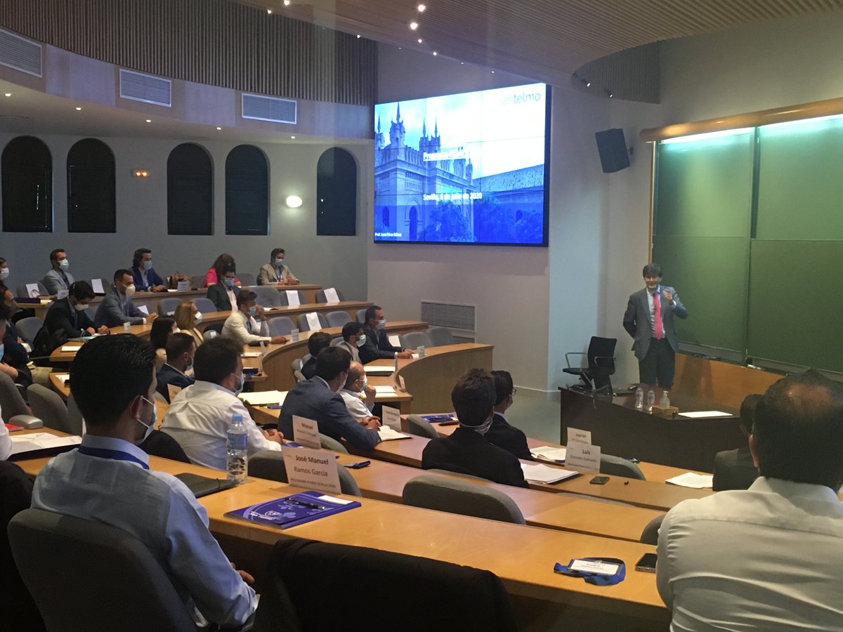 IISanTelmo's tweet photo. Fantástico inicio del Programa #Pymex tanto en @IISanTelmo #Málaga como en #Sevilla. Empresarios y directivos con ganas de mejorar: ellos y a sus empresas ¡Bienvenidos! 💪 https://t.co/3UYjLNXK70