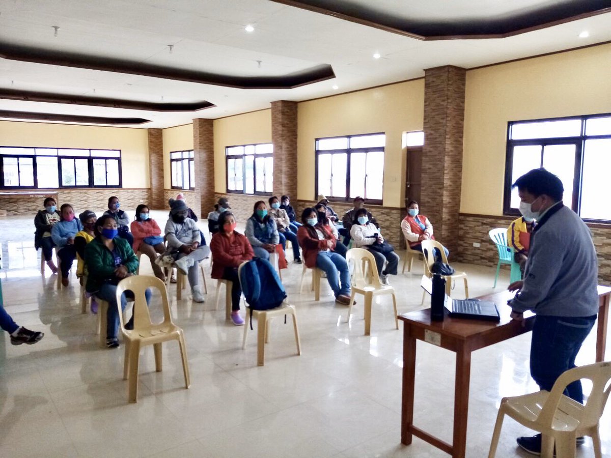 Last Thursday <a href="/ACTEDPH/">ACTED Philippines</a> organized a meeting to discuss the collective management of the agricultural facilities and equipment provided under its project supporting farmers in #Benguet