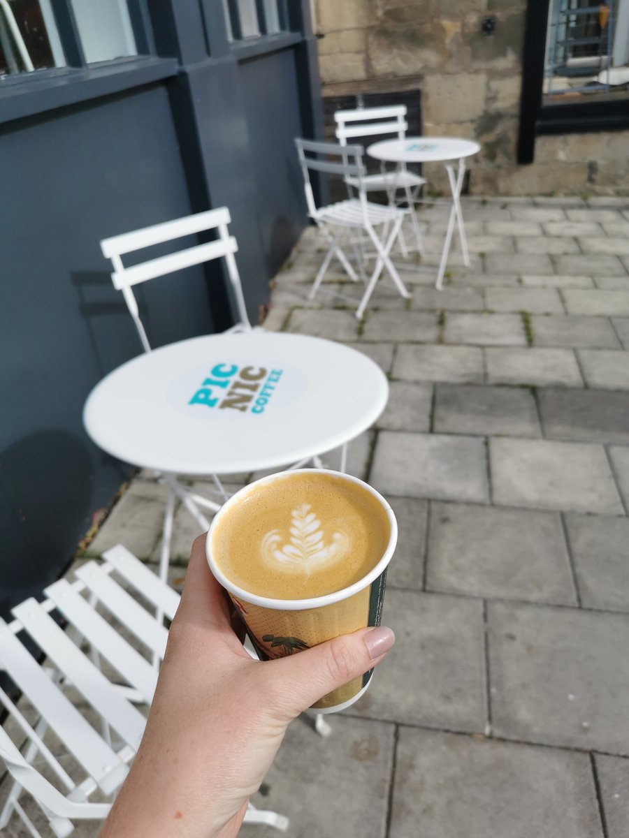 We are open for takeaway, with a couple of tables outside to enjoy the sunshine! Come and join us! 🌞☕