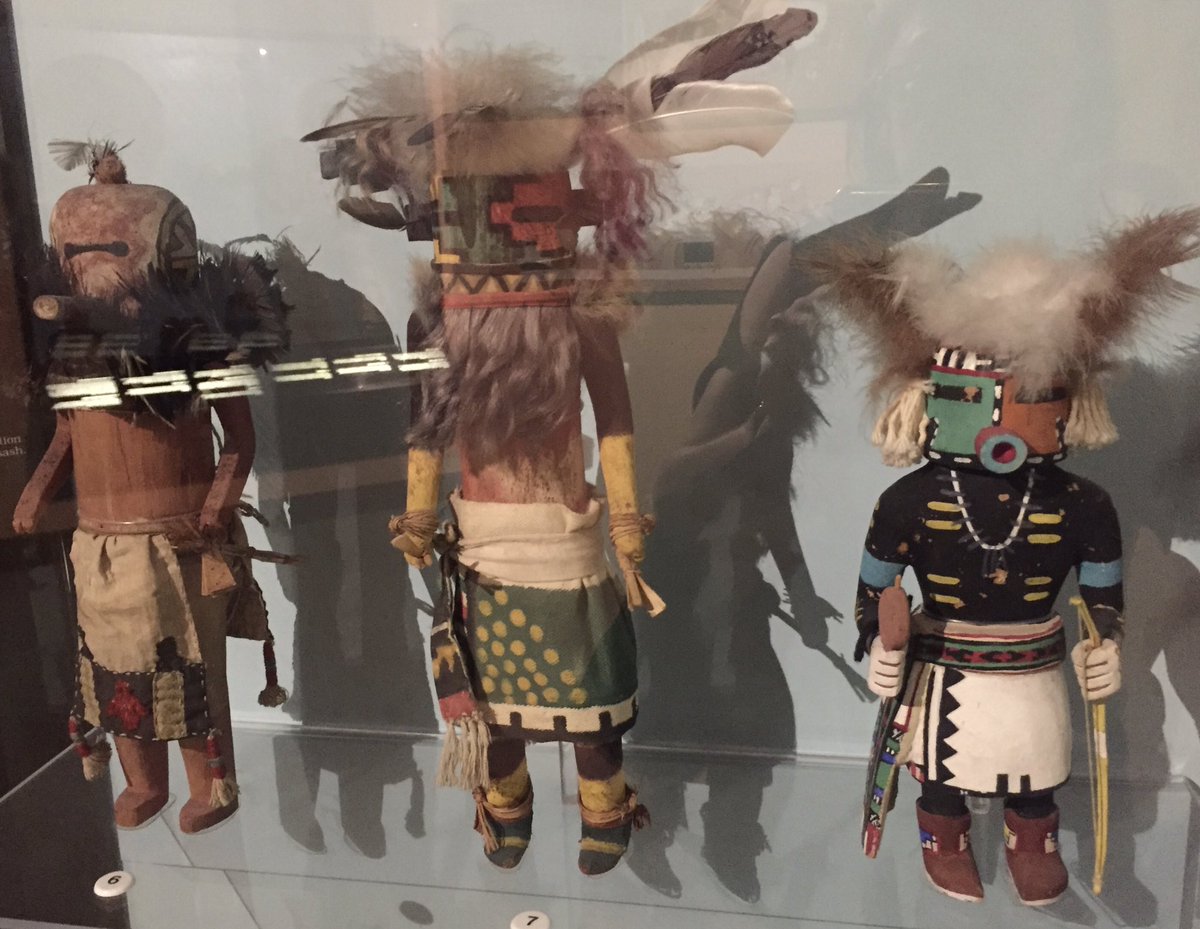 Kachina dancers at Pueblo ceremonies give out gifts to children often in the form of dolls which are carved representations of the Kachina character to teach what the spirits look like and about their myths and powers  @peabodymuseum  #MuseumsUnlocked