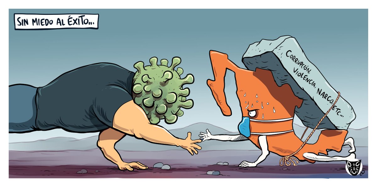 "Sin miedo al éxito" Cartón publicado en <a href="/ElFinanciero_Mx/">El Financiero</a>